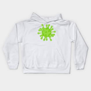 Coronavirus. Biological pollution. Kids Hoodie